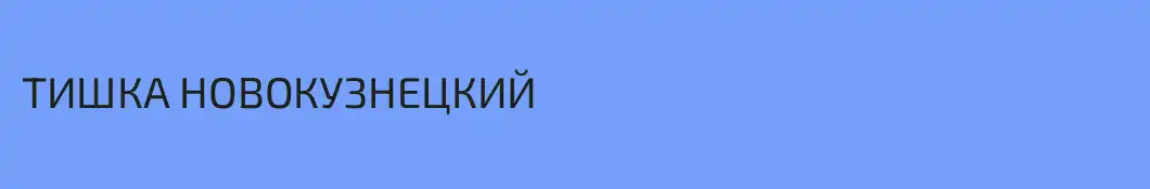 ТИШКА НОВОКУЗНЕЦКИЙ